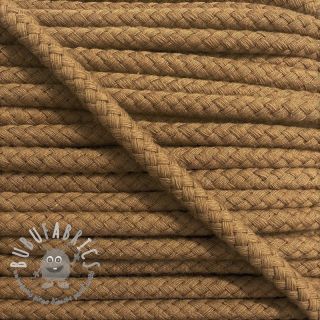 Cordino di cotone 8 mm brown