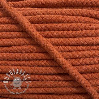 Cordino di cotone 8 mm dark orange