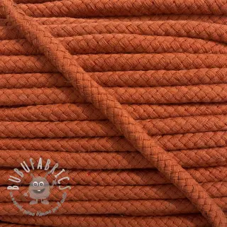 Cordino di cotone 8 mm dark orange