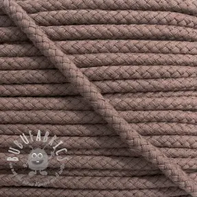 Cordino di cotone 8 mm mauve