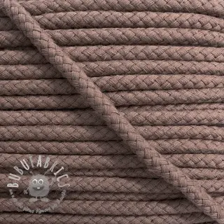 Cordino di cotone 8 mm mauve