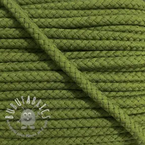Cordino di cotone 8 mm olive green