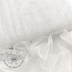 Tulle per TUTU ROYAL SPARKLE white silver