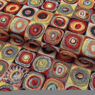 Tessuto decorativo GOBELIN PREMIUM Colourful boxes