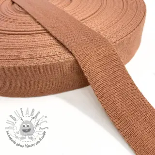 Cinghia in cotone 4 cm salmon