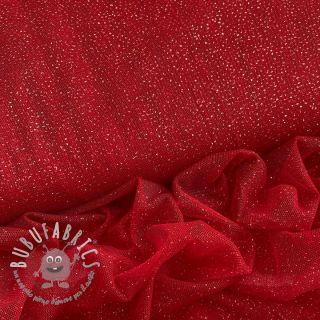Tulle per TUTU ROYAL SPARKLE red silver