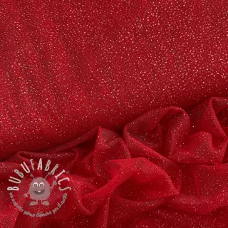 Tulle per TUTU ROYAL SPARKLE red silver