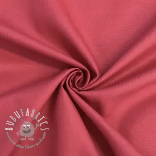 Popeline di cotone dark blush