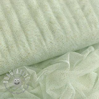 Tulle per TUTU ROYAL SPARKLE mint gold