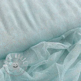 Tulle per TUTU ROYAL SPARKLE light blue gold