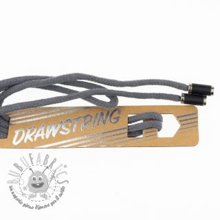 Laccetto per cappuccio con terminali 115 cm HEAD3 middle grey