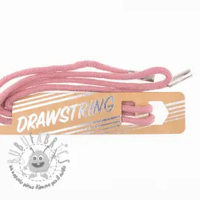 Laccetto per cappuccio con terminali 115 cm HEAD2 old pink