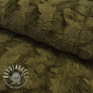 Pelliccia sintetica dark green