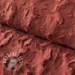 Pelliccia sintetica rouge