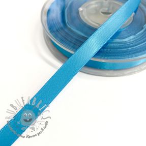 Nastro di raso doppio lato 9 mm aqua