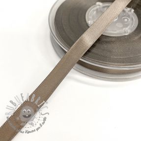 Nastro di raso doppio lato 9 mm taupe