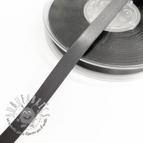 Nastro di raso doppio lato 9 mm dark grey