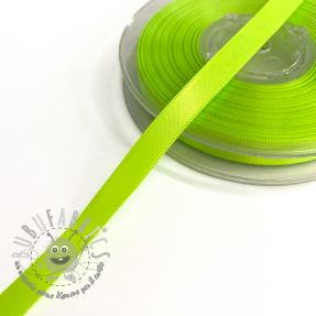 Nastro di raso doppio lato 9 mm neon yellow