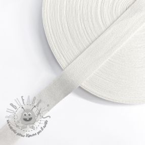 Nastro di cotone kepro 25 mm white