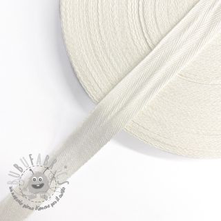 Nastro di cotone kepro 25 mm off white