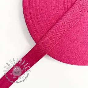 Nastro di cotone kepro 25 mm fuchsia