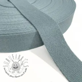 Cinghia in cotone 4 cm cloud blue