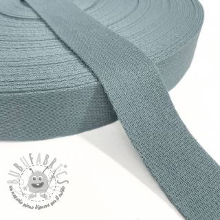 Cinghia in cotone 4 cm cloud blue
