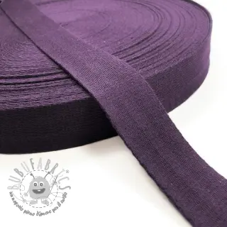 Cinghia in cotone 4 cm violet