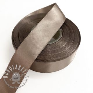 Nastro di raso doppio lato 25 mm brown