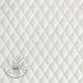 Ecopelle MATELASSE  blanc