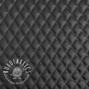 Ecopelle MATELASSE noir