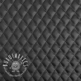 Ecopelle MATELASSE noir