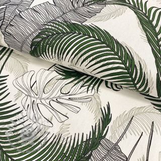 Tessuto decorativo premium Tropical planet