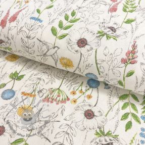 Tessuto decorativo premium Wildflower field