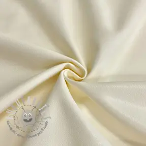 Ecopelle per abbigliamento ecru