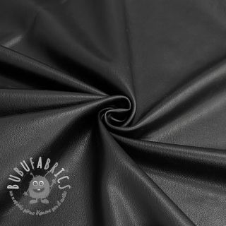 Ecopelle per abbigliamento nera
