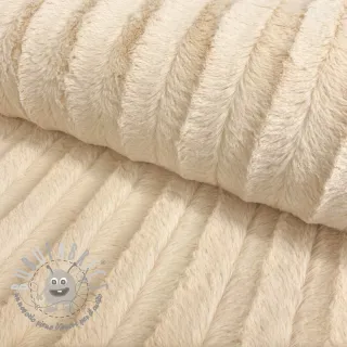 Pelliccia sintetica Vivien beige