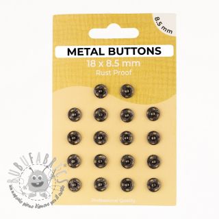 Bottone a pressione METAL 8,5 mm anthracite