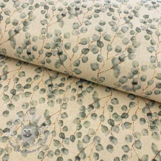 Tessuto decorativo Linenlook Little eucalyptus