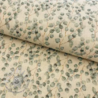 Tessuto decorativo Linenlook Little eucalyptus