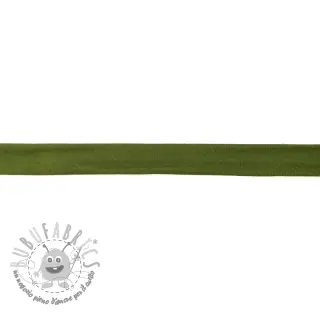 Nastro per bordatura in jersey dark army