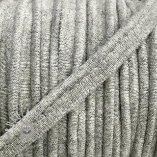 Passamaneria in maglia melange light grey