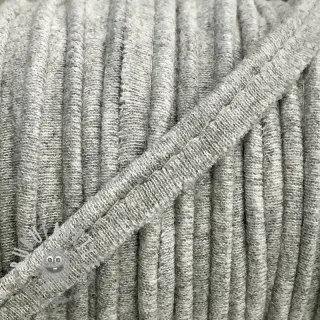Passamaneria in maglia melange light grey