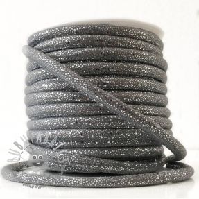 Cordoncino in tessuto scamosciato Luxe grey