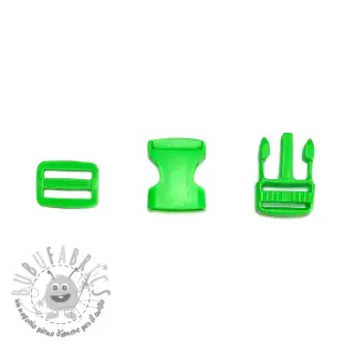 Fibbia lombare 25 mm lime
