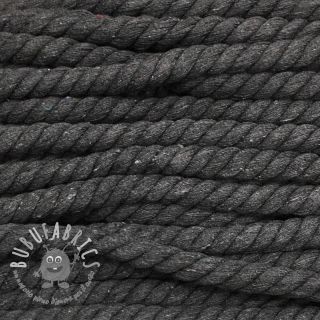 Cordino di cotone ritorto 12 mm anthracite