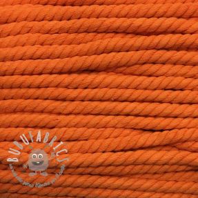 Cordino di cotone ritorto 12 mm orange