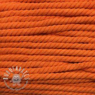 Cordino di cotone ritorto 12 mm orange