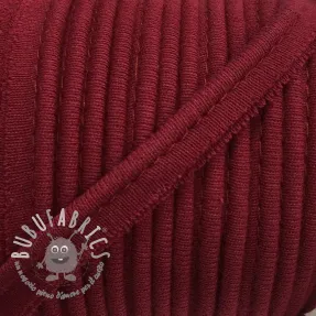 Passamaneria in maglia dark red