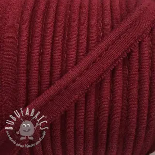 Passamaneria in maglia dark red